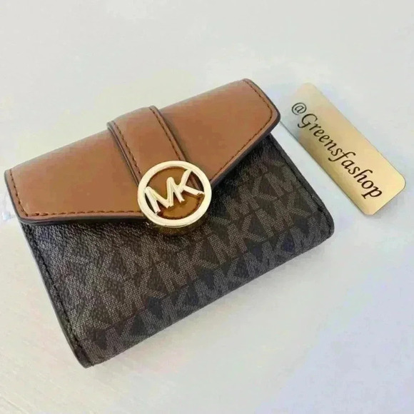 Michael Kors Handbags - Michael kors camen trifold wallet new
